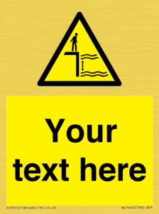 Custom Warning variable water depth